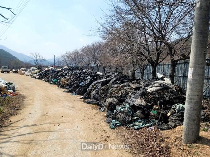 상주시, 영농폐기물 490톤 무상 수거 및 처리 완료