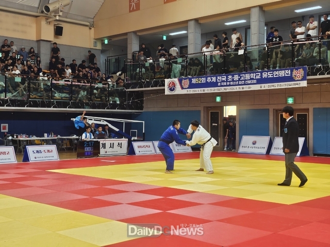 문경시, 2025 하계 전국 초중고등학교 유도연맹전 겸 국제 유·청소년 파견 선발대회 개최