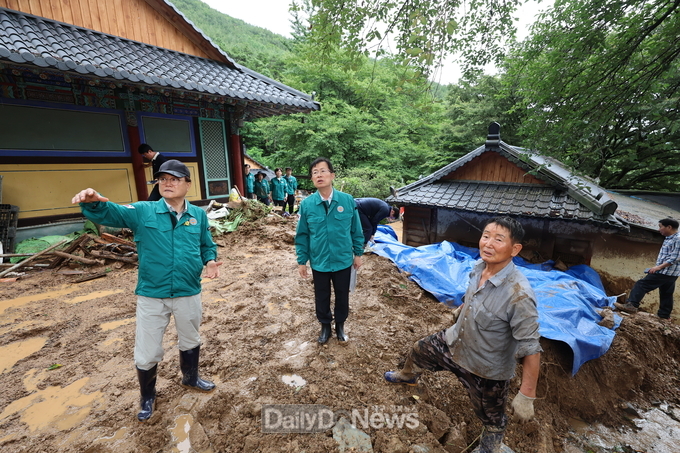 청도군, 집중호우 피해 총력 대응에 전 행정력 집중