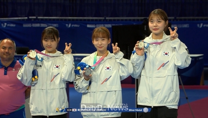 성주군청 태권도 손민선 선수, 2025 라인루르 하계세계대학경기대회 은메달 획득