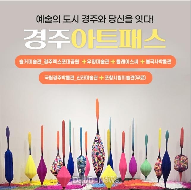 전국 최초 미술관+박물관 전용‘경주아트패스’출시