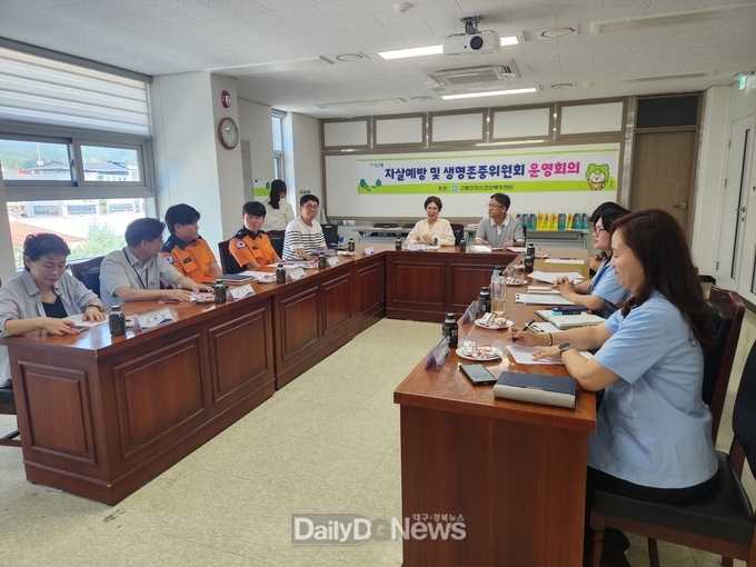 고령군 위기대응 지역협의체 간담회 실시