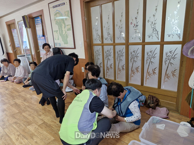 안동시종합사회복지관, 농촌이동복지관사업 실시