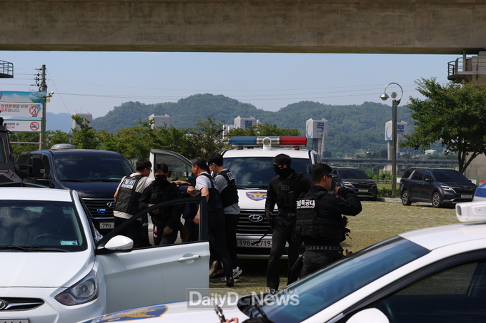  칠곡경찰서 - 경찰특공대 합동 사제 총기 FTX 훈련