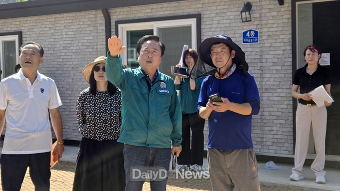 안동시, 폭염․호우 대응 선진이동주택 현장점검 완료