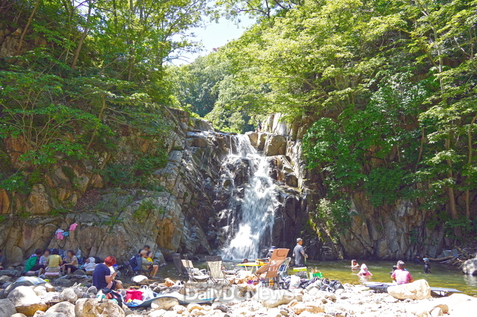 경주 여름폭포_상계폭포