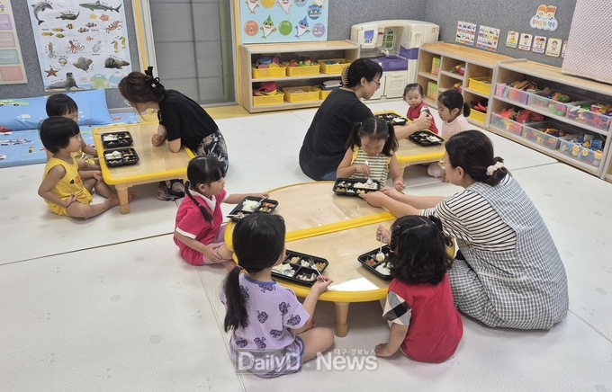 김천시 K보듬 6000 어린이집, 토요일 급식 지원
