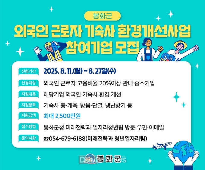 외국인근로자기숙사환경개선사업