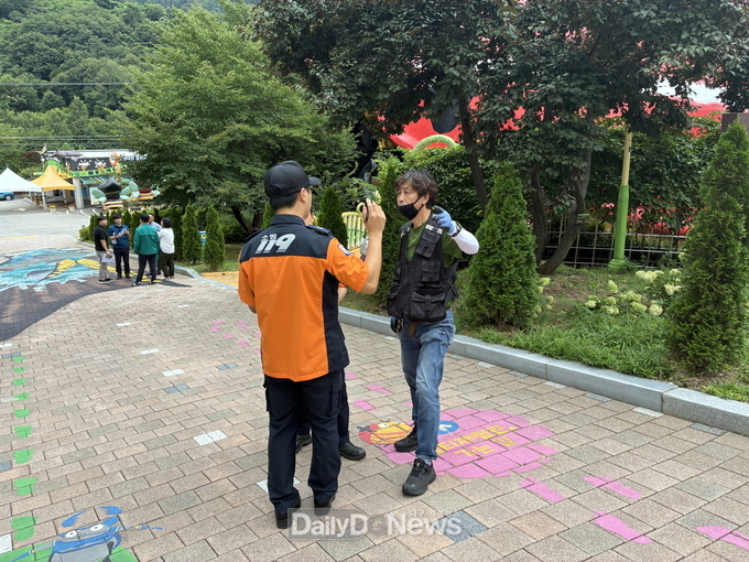 예천군, 2025 예천곤충페스티벌 행사장 안전점검