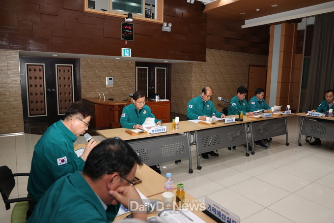 상주시, 2025년 을지연습 준비상황 및 충무계획 검토보고회 개최
