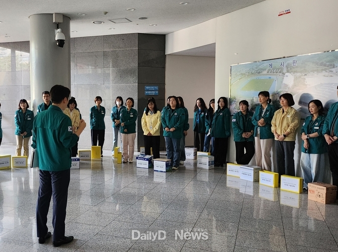 경산시, 을지연습 소산·이동 훈련 실시
