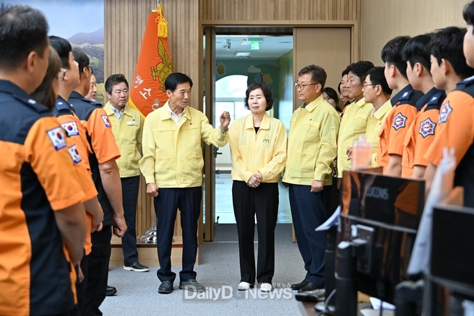 고령군의회, ‘2025 을지연습’ 유관기관 격려 방문