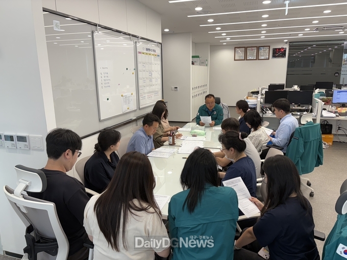 성주읍, 하반기 안전한 민원환경 조성 출입제한·퇴거조치 교육 실시