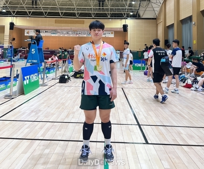 김천시배드민턴단, 전국장애인배드민턴 2차 리그 ‘금메달’