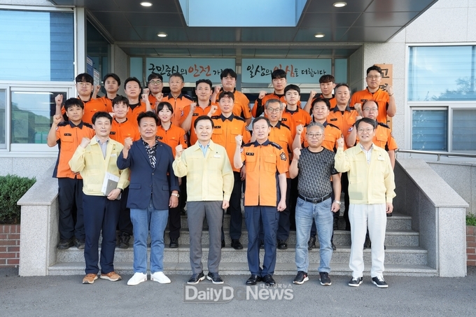 고령군수, 을지연습 유관기관 격려 방문