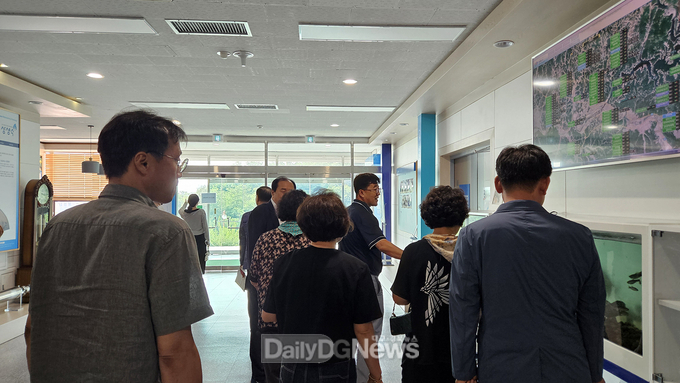 옥동 지역사회보장협의체, 3차 정기회의 및 용상정수장 시설 견학