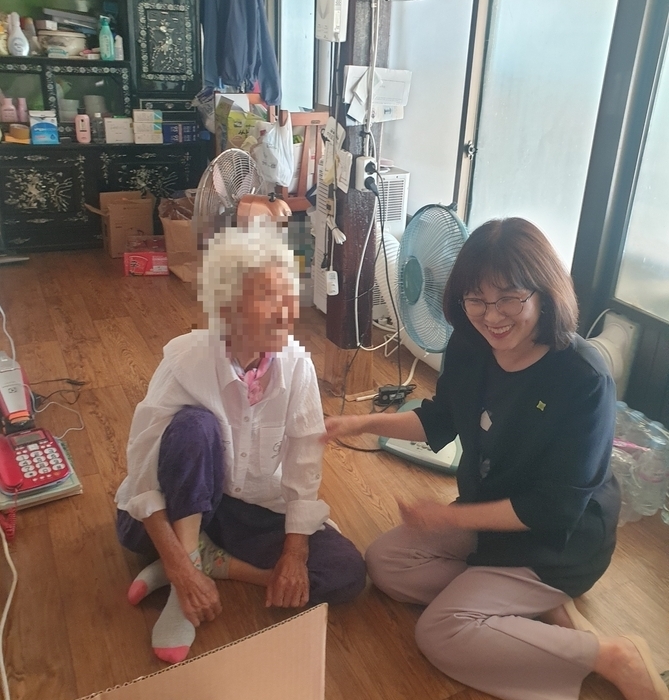남천면장, 취약가구 가정방문 상담 실시
