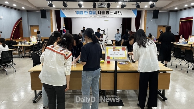 김천여성새로일하기센터, 직업교육훈련생 대상 취업준비 프로그램 운영