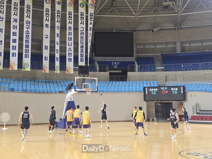 김천시농구단, 시민과 함께하는 재능기부 체육교실 운영