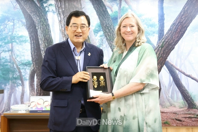던 베넷 주한뉴질랜드 대사 경주 방문