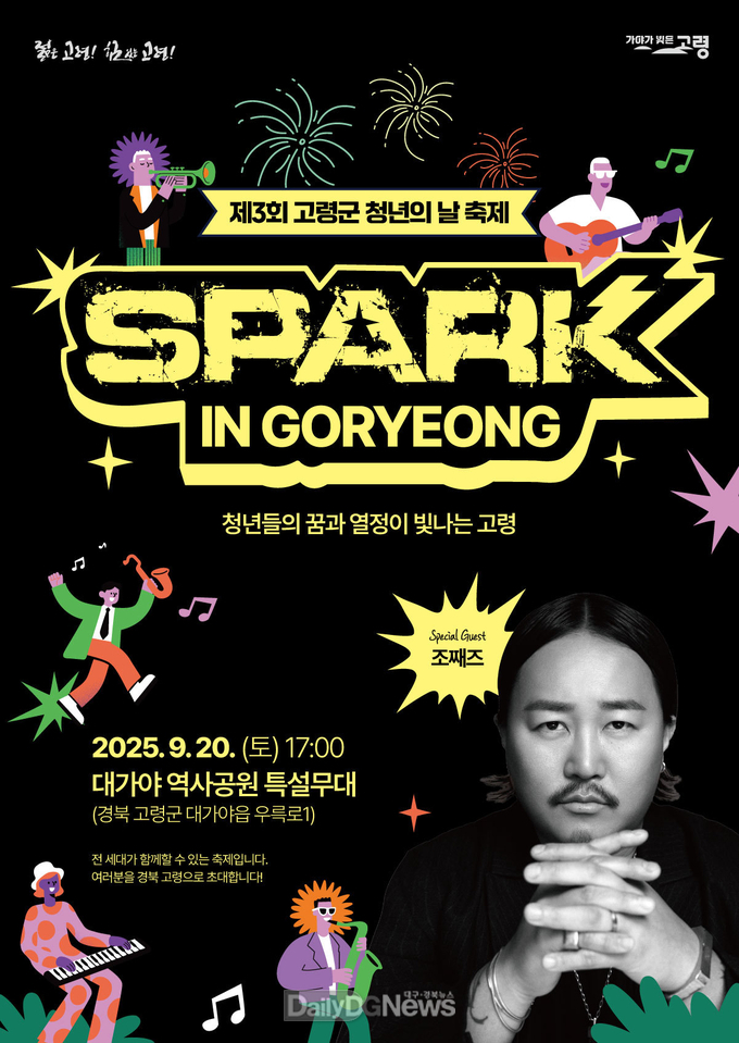 고령군, 2025년 청년의 날 기념행사, 'SPARK IN GORYEONG' 개최