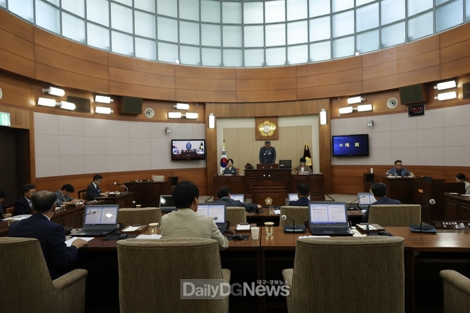 봉화군의회, 제274회 임시회 폐회