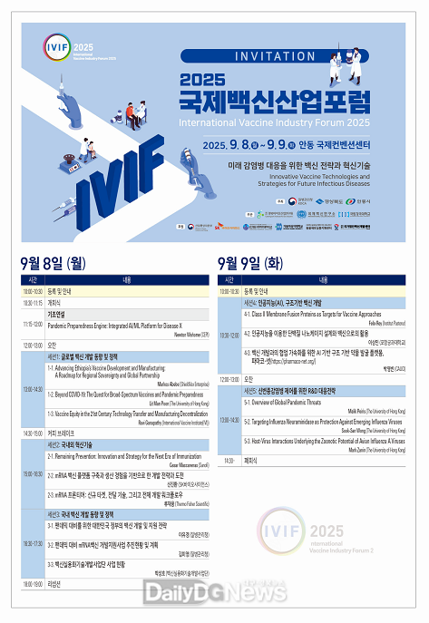 경북도, 2025 국제백신산업포럼 개최