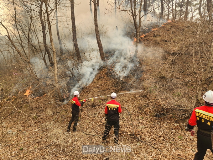  경주시 산불전문예방진화대 44명 선발