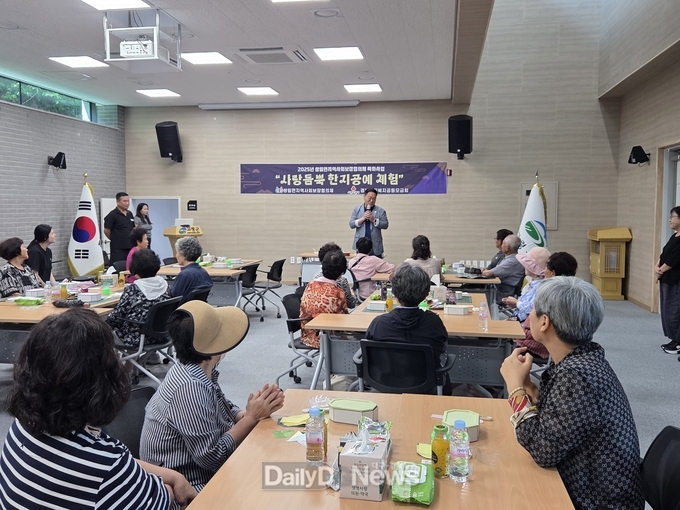 고령군 쌍림면 지역사회보장협의체, 특화 사업 ‘사랑듬뿍 한지공예 체험’개최