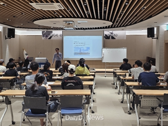 울릉군, 청소년 역사교육 2차시까지 성황리 진행