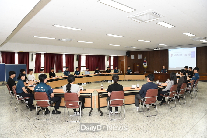 예천署, 순경·경장급 간담회 개최
