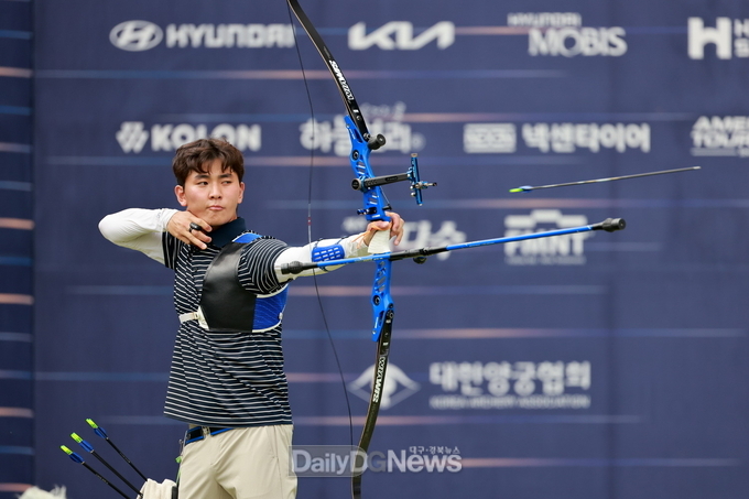 김제덕(예천군청) 선수, 제57회 전국 남녀 양궁 종합선수권대회 리커브 우승!