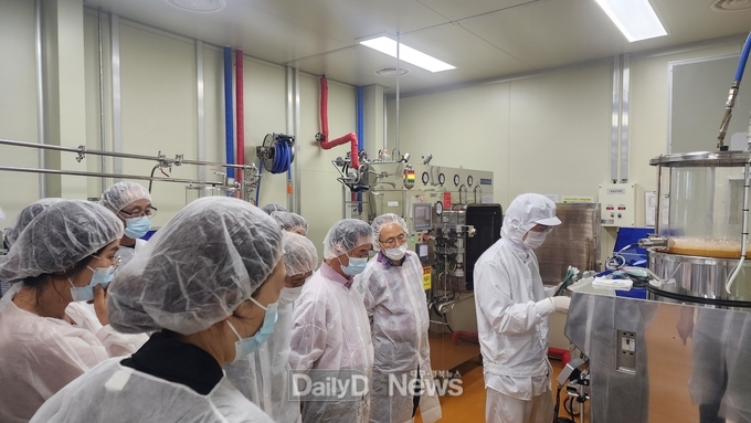 상주는자연 영농조합법인 가공실습교육 실시