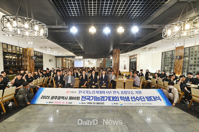 경북교육청, 제60회 전국기능경기대회 경북 학생선수단 출전