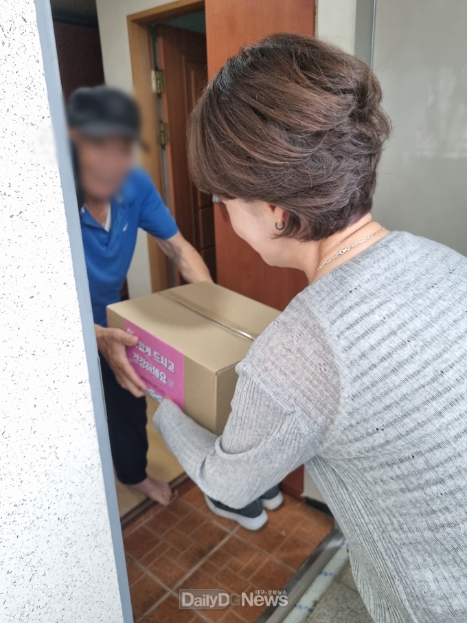 상주시 남원동, 통합사례관리대상자 반찬 전달
