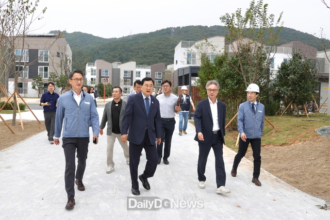 주낙영 경주시장 APEC 지원인력 숙소 현장 점검