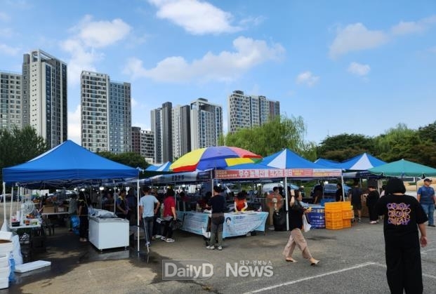 대구시. ‘2024년 추석맞이 우수 농특산물 직거래 장터’ 개최 모습. (사진=대구시 제공)