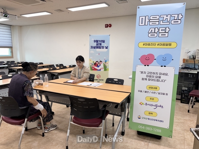 군위군, 자살예방의 날 기념 월간행사 전개