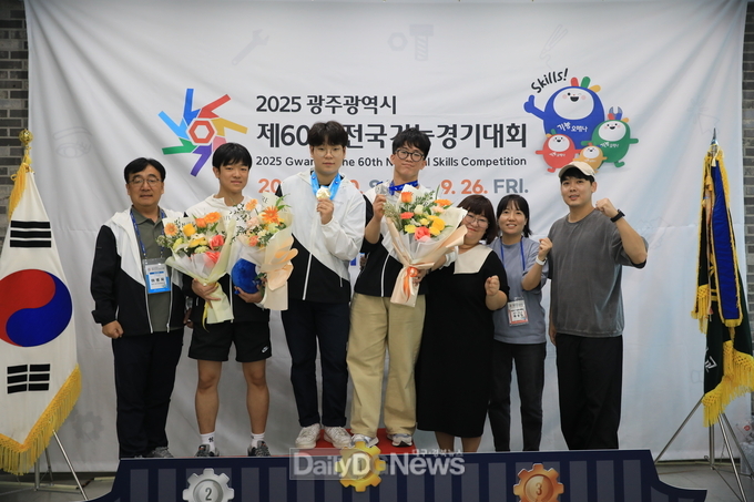 대구시교육청은 광주광역시 일원에서 개최된 ‘제60회 전국기능경기대회’에서 우수한 성적을 거뒀다. (사진=대구시교육청 제공)