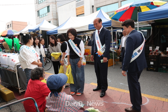 상주시, 추석 명절맞이 전통시장 장보기 행사 개최
