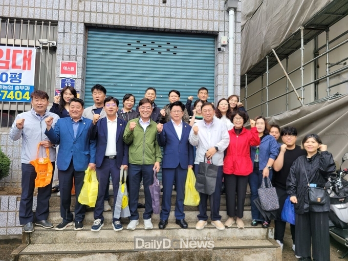 문경시의회, 추석맞이 전통시장 장보기 실시