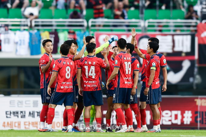 김천상무, 시즌 첫 3연승 도전