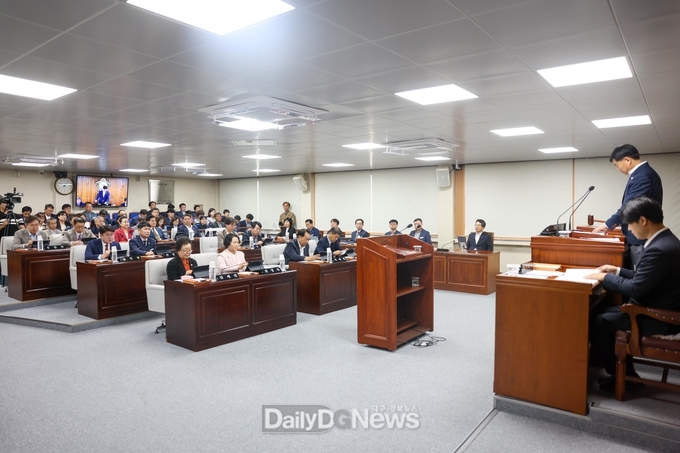 영주시의회, 제296회 임시회 개회