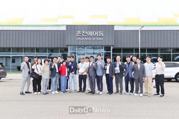 구미시의회 문화환경위원회, 제291회 임시회 기간 중 춘천 송암스포츠타운 에어돔 시설 비교견학 실시