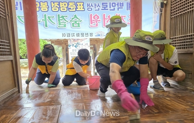 영천문화지킴이, 노계 박인로 정부표준영정 지정 기념 도계서원 ‘콩댐’ 활동 진행