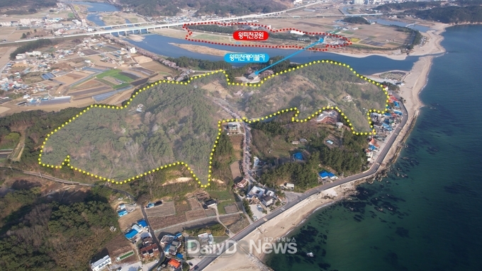 울진군 오션리조트 및 골프장 개발사업 사업대상지