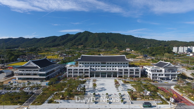 예천군청 전경