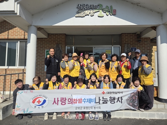 5개 경로당에 어르신 200여명 대상 수제비 나눔 시행