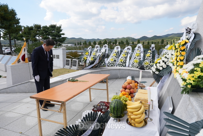 영천시, 제16회 한국전쟁 전후 영천 민간인희생자 합동위령제 개최
